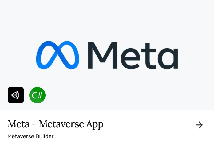 Example developer project from Meta